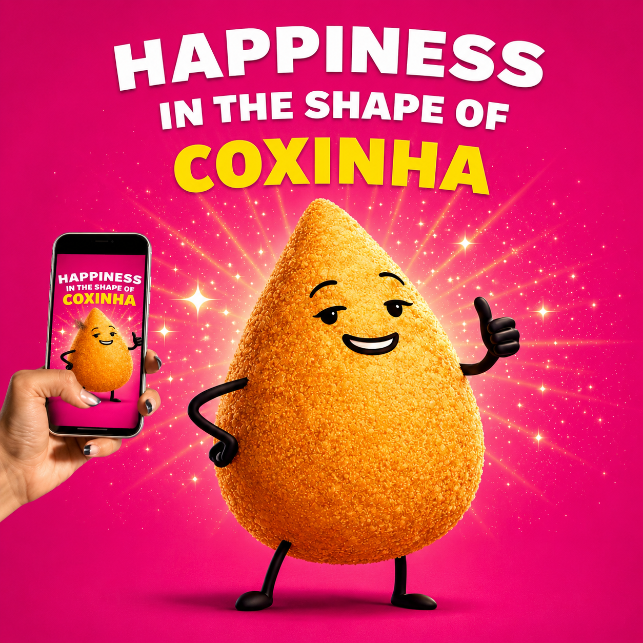 Zé Coxinha mascot